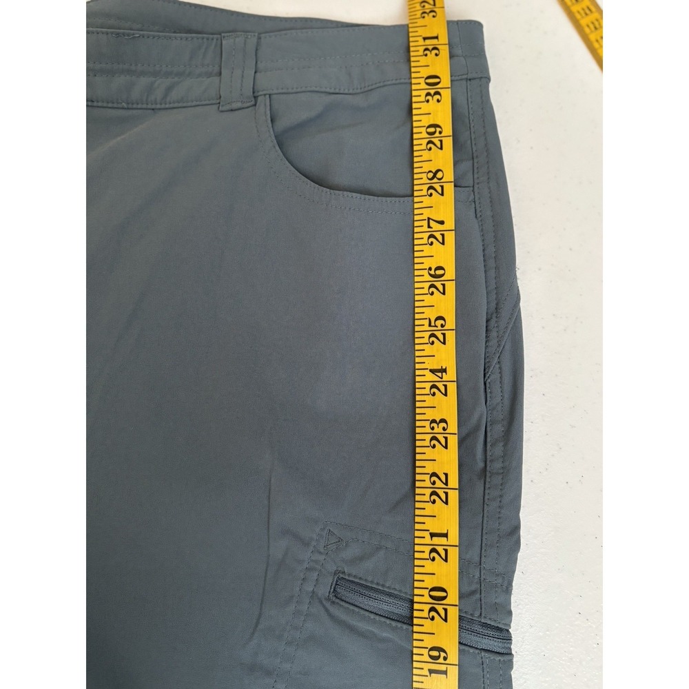 Eddie Bauer Women's Size 18 Blue Gray Activewear Outdoors Nylon Capri - Picture 14 of 14